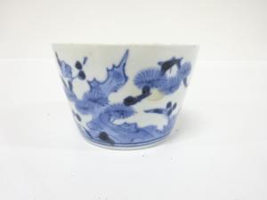 古伊万里　染付　蕎麦猪口